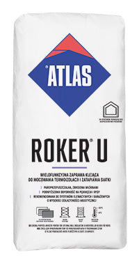 ATLAS ROKER U multifunktionaler Klebemörtel für die Befestigung von Wärmedämmungen