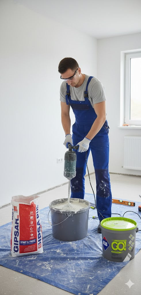 GIPSAR PLUS Ober putz für mehrschichtigen Auftrag – nach nur 1,5 Stunden 20kg