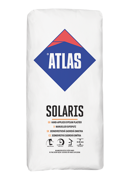 ATLAS SOLARIS Manueller Gipsputz (8-30 mm)
