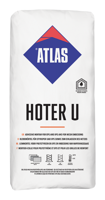 ATLAS HOTER U Klebemörtel für EPS, XPS und für Unterputz
