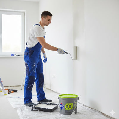 Oberputz – ideal zum Auftragen mit der Rolle  ATLAS GO!